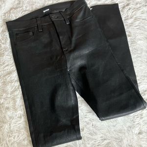 Hudson super skinny 100% lamb leather Barbara pants sz 26